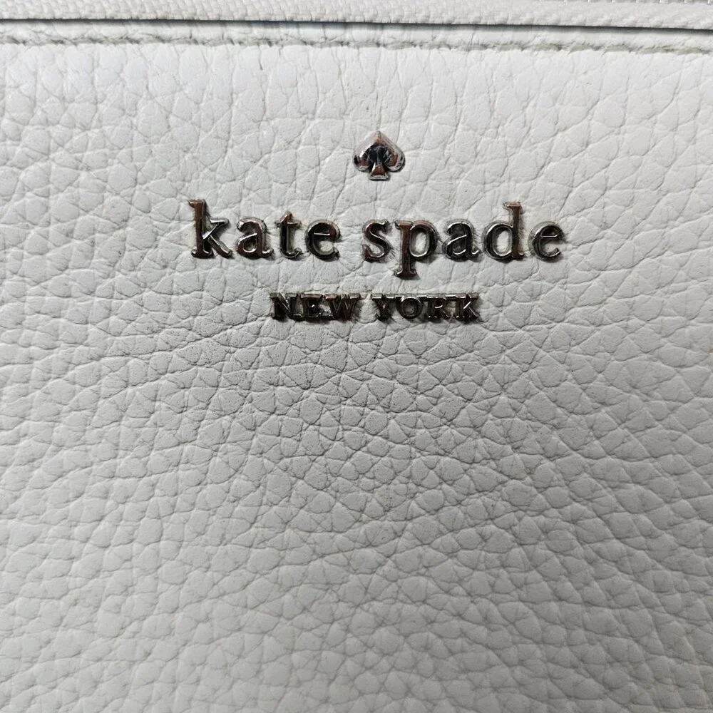 Kate Spade Leila Pebble Leather Large Zip Around Continental Wallet COA